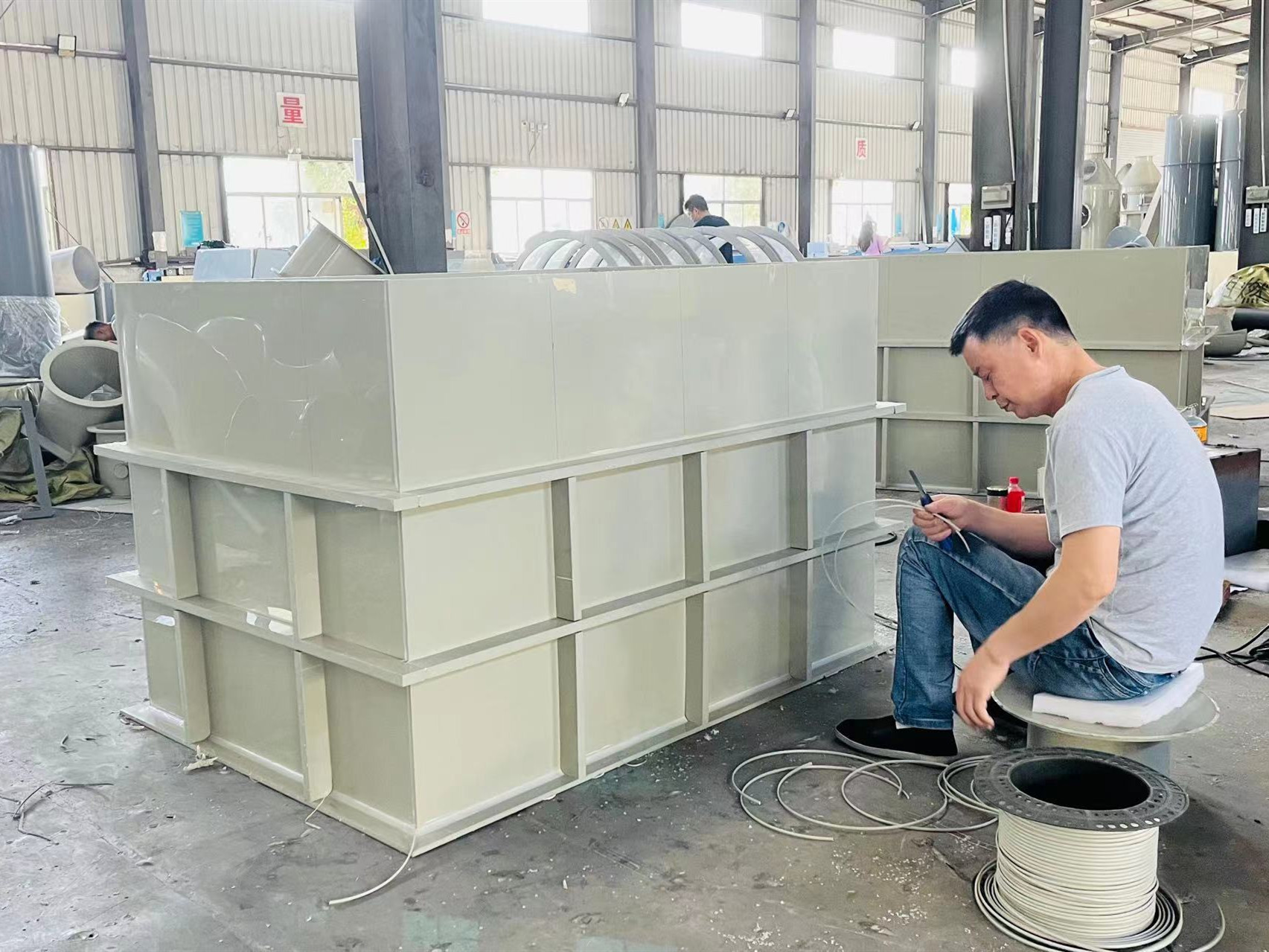 Pickling tanks Production